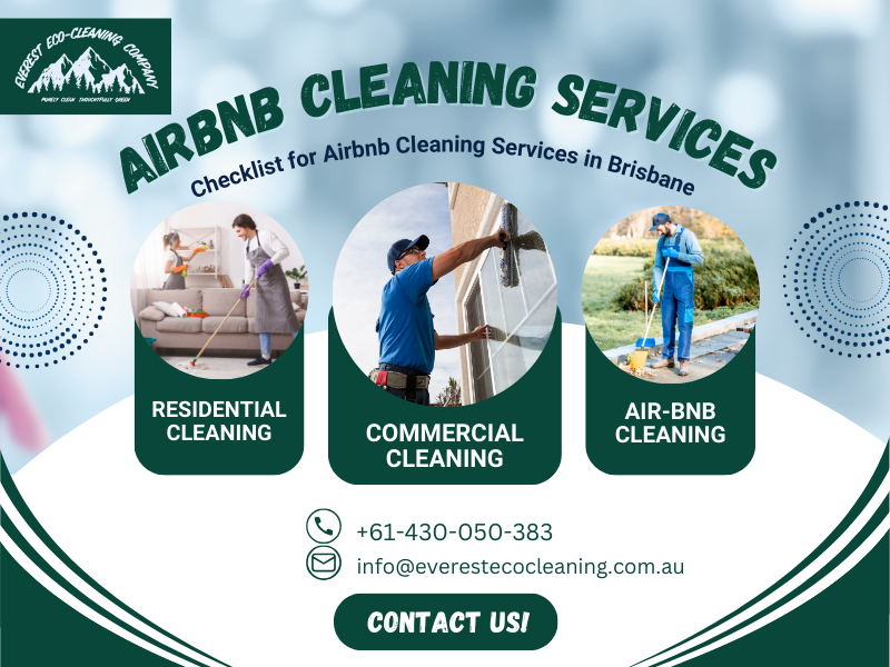 Checklist for Airbnb Cleaning Services in Brisbane