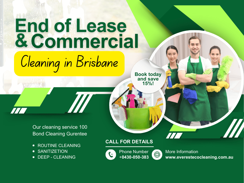 End of Lease & Commercial Cleaning in Brisbane – 100% Spotless Space Guarantee